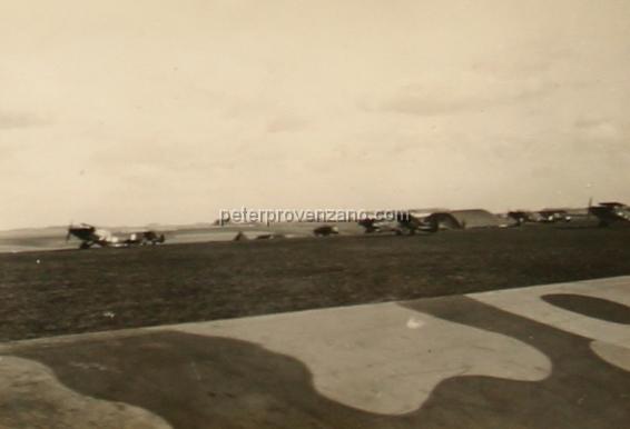 Peter Provenzano Photo Album Image_copy_107.jpg - Hawker Hart trainers.  RAF Station Netheravon, England.  No. 1 SFTS. (Service Flight Training School).
Peter Provenzano was with the No. 1 SFTS from September 8, 1941 to 
December 8, 1941.